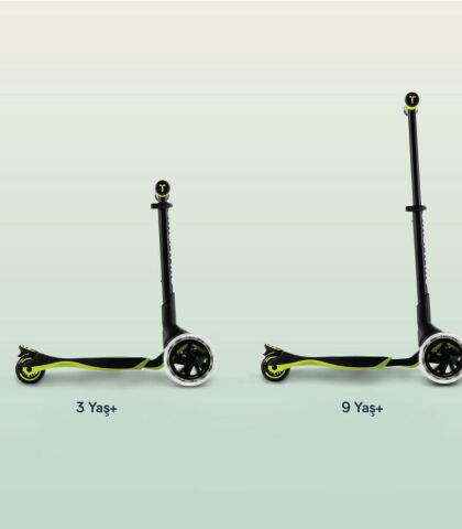 SmarTrike Xtend 3 Aşamalı (3-12 Yaş) Büyüyebilen Çocuk Scooterı - Lime