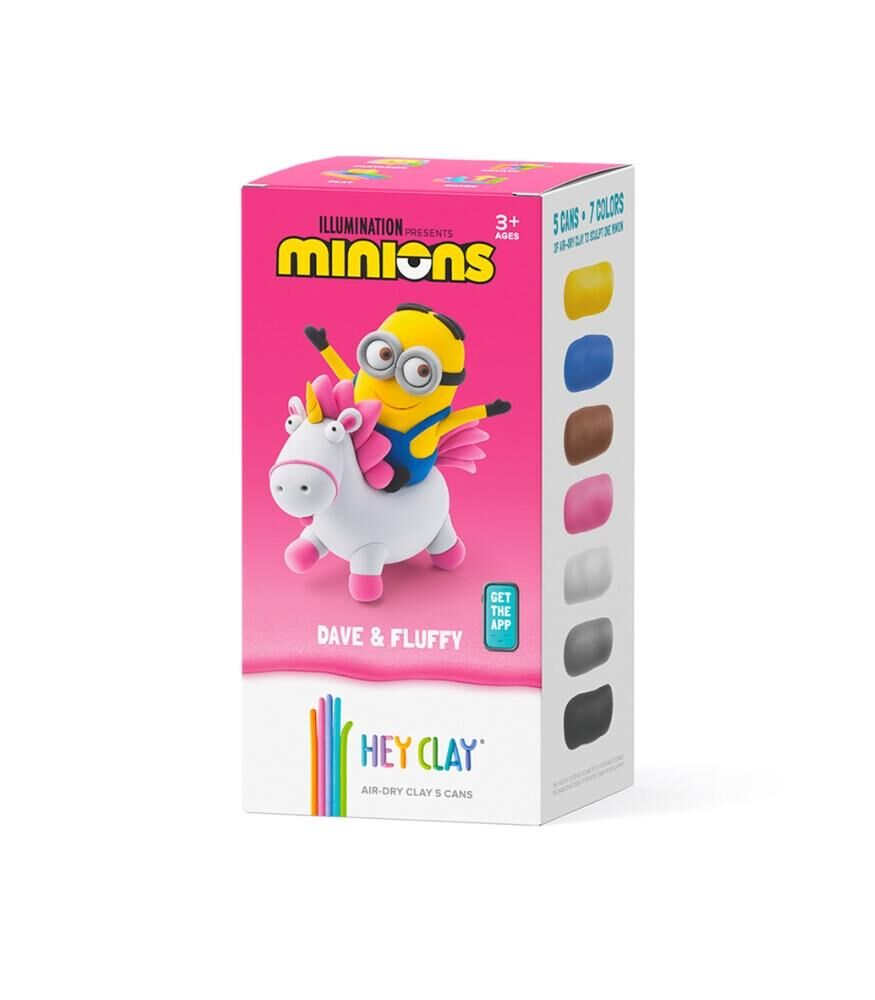 Hey Clay Yaratıcı Kil Seti - Dave & Fluffy