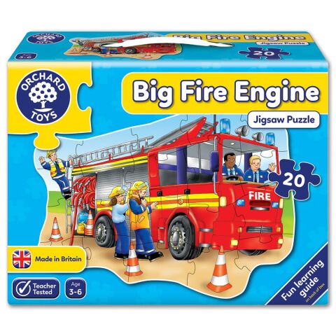 Orchard Toys Büyük İtfaiye Yapbozu (Big Fire Engine Puzzle) 3+Yaş