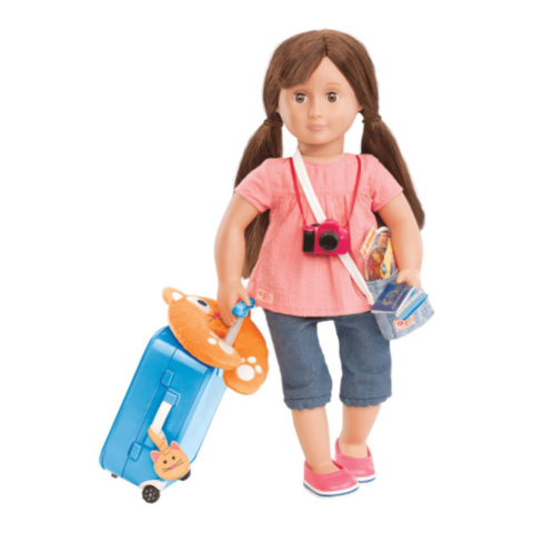 Our Generation Valiz Seti - Mavi / Well Traveled Luggage Set