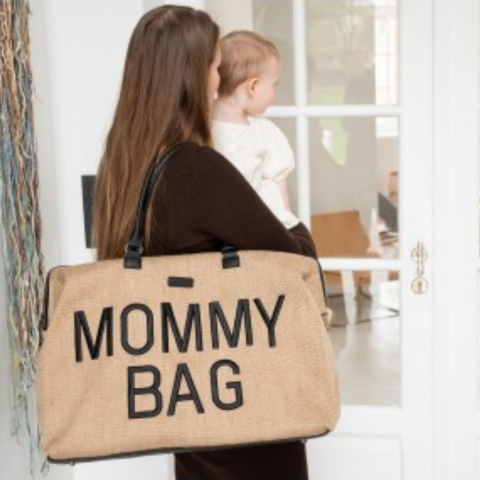 ChildHome Mommy Bag Anne Bebek Bakım Çantası // Rafya