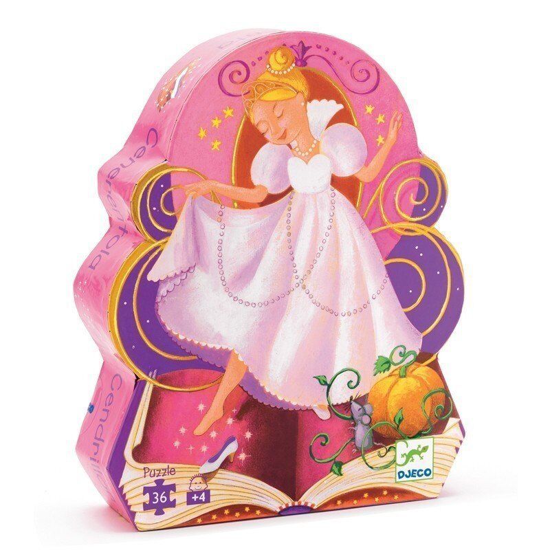 Djeco Dekoratif Puzzle 36 Parça / Cinderella