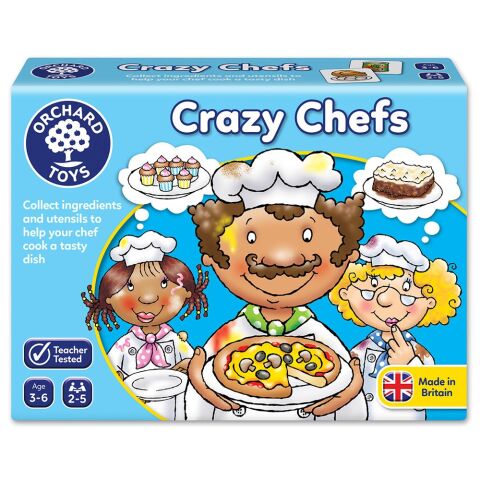Orchard Toys Crazy Chefs 3+Yaş (Çılgın Şefler)