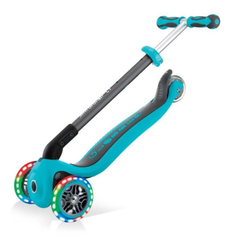 Globber Scooter / Go Up Deluxe Işıklı Teker / Deniz Mavisi