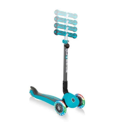 Globber Scooter / Go Up Deluxe Işıklı Teker / Deniz Mavisi