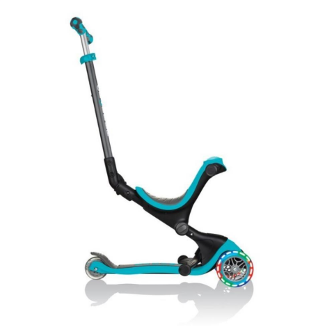 Globber Scooter / Go Up Deluxe Işıklı Teker / Deniz Mavisi