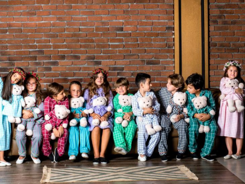 Luna Mia Caroline Uyku Arkadaşlı Çocuk Pijama Takımı