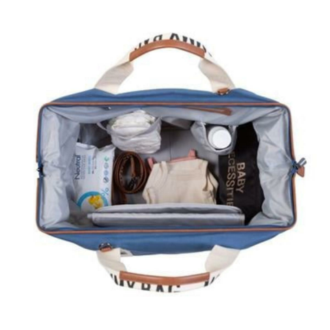 ChildHome Mommy Bag Signature Anne Bebek Bakım Çantası // Indigo