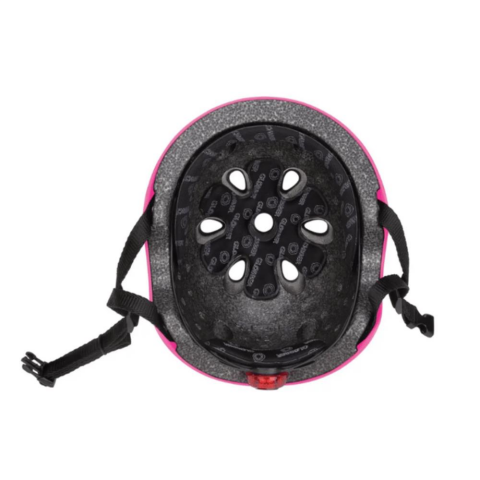 Globber Işıklı Kask - Pembe
