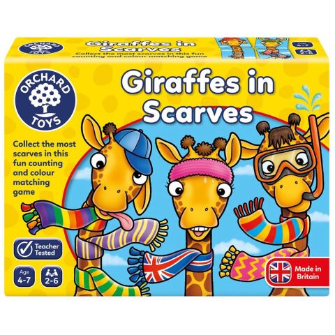 Orchard Toys Giraffes in Scarves 4+Yaş Eşleştirme Oyunu