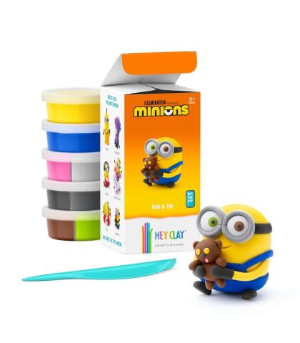 Hey Clay Yaratıcı Kil Seti - Bob & Tim