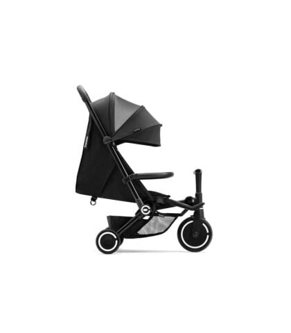 SmarTrike Traveler Hepsi Bir Arada Aktif Kabin Boy Bebek Arabası ve Bisiklet (6 Ay – 4 Yaş) - Onyx Black (Yeni Doğan Yatağı Hediye)