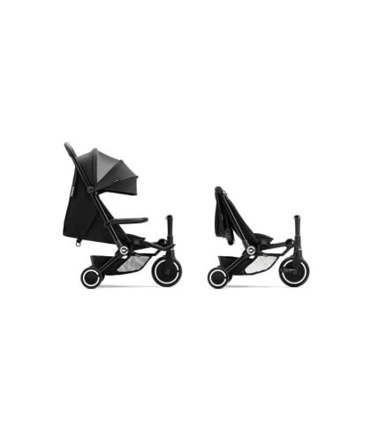 SmarTrike Traveler Hepsi Bir Arada Aktif Kabin Boy Bebek Arabası ve Bisiklet (6 Ay – 4 Yaş) - Onyx Black (Yeni Doğan Yatağı Hediye)