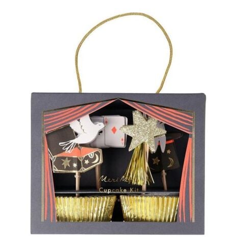 Meri Meri - Magic Cupcake Kit - Sihirbaz Cupcake Kit