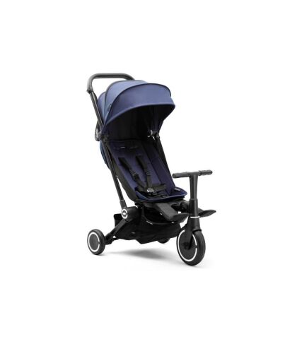 SmarTrike Traveler Hepsi Bir Arada Aktif Kabin Boy Bebek Arabası ve Bisiklet (6 Ay – 4 Yaş) - Midnight Blue
