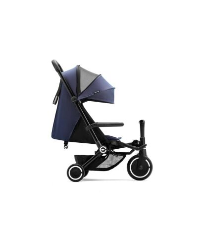 SmarTrike Traveler Hepsi Bir Arada Aktif Kabin Boy Bebek Arabası ve Bisiklet (6 Ay – 4 Yaş) - Midnight Blue