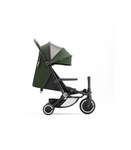 SmarTrike Traveler Hepsi Bir Arada Aktif Kabin Boy Bebek Arabası ve Bisiklet (6 Ay – 4 Yaş) - Forest Green (Yeni Doğan Yatağı Hediye)