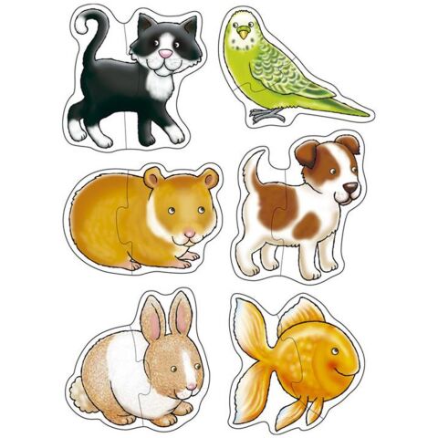 Orchard Toys Ev Hayvanları Yapbozu (Pets 2 Pieces Puzzle) 18+Ay