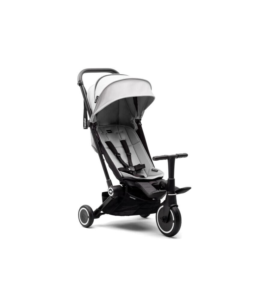 SmarTrike Traveler Hepsi Bir Arada Aktif Kabin Boy Bebek Arabası ve Bisiklet (6 Ay – 4 Yaş) - Everest White