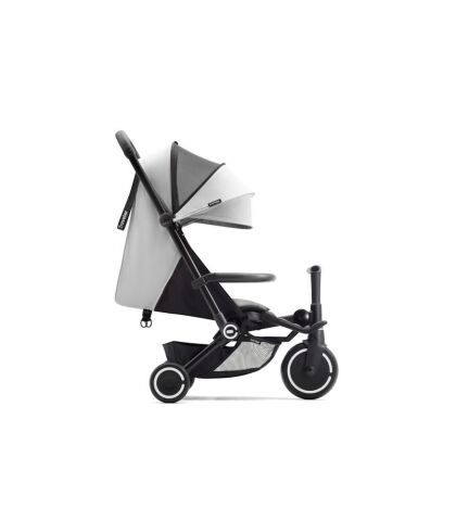 SmarTrike Traveler Hepsi Bir Arada Aktif Kabin Boy Bebek Arabası ve Bisiklet (6 Ay – 4 Yaş) - Everest White