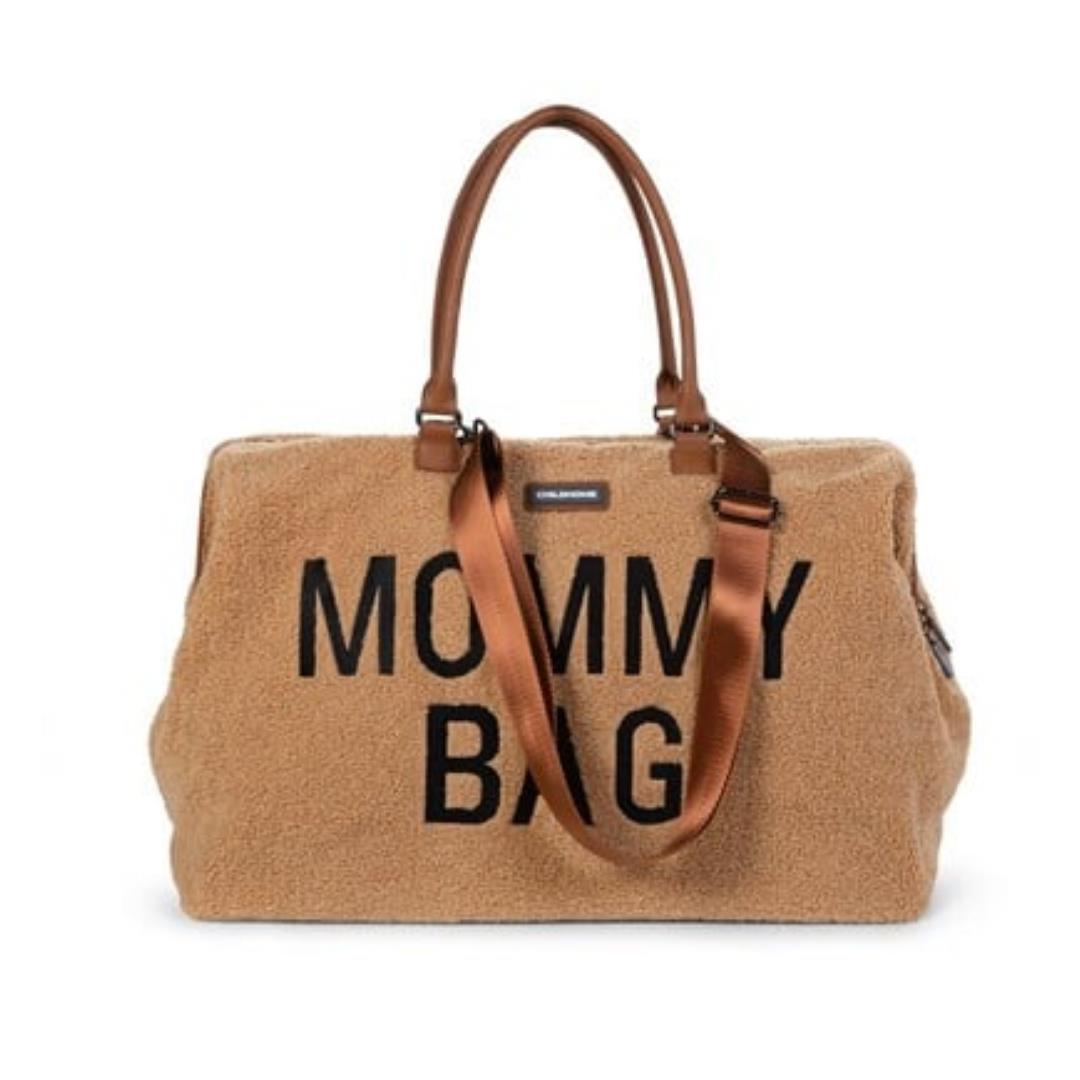Childhome - Mommy Bag - Anne-Bebek Bakım Çantası - Teddy - Kahve