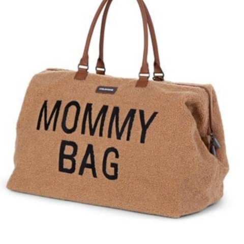 Childhome - Mommy Bag - Anne-Bebek Bakım Çantası - Teddy - Kahve