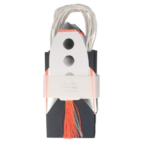 Meri Meri - Rocket Party Bags - Roket Parti Çantaları - 8'Li