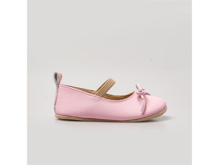 Merli&Rose Deri Fiyonk Babet | Pembe