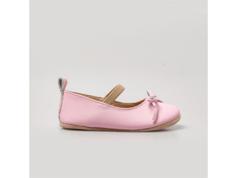 Merli&Rose Deri Fiyonk Babet | Pembe