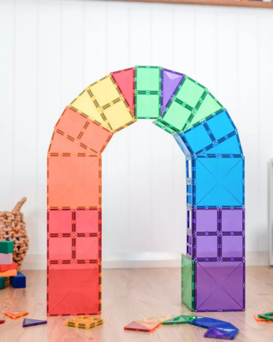Connetix Rainbow Starter Pack Manyetik Bloklar - 60 Parça