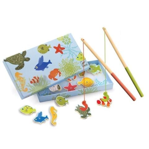 Djeco Mıknatıslı Balık Yakalama Oyunu / Tropic