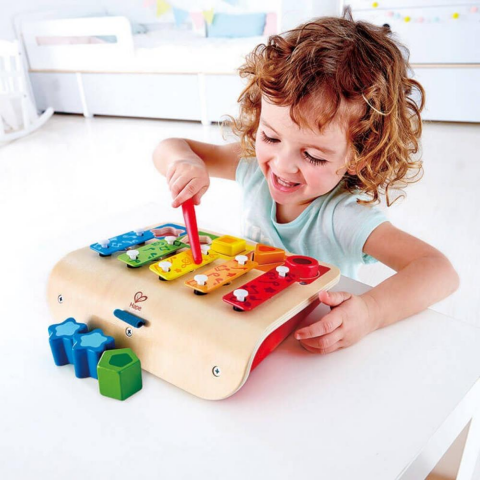 Hape Şekil Eşleştirmeli Ksilofon / Shape Sorter Xylophone