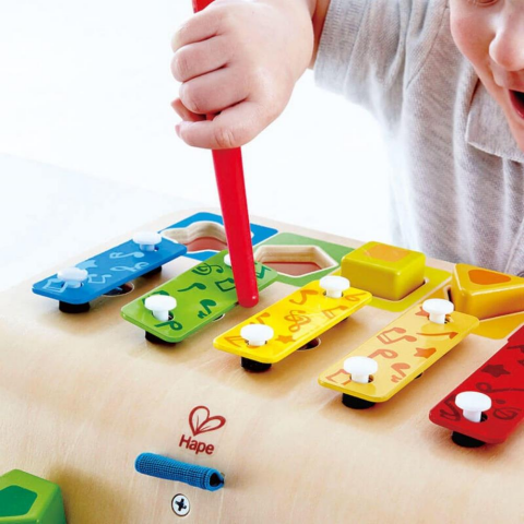 Hape Şekil Eşleştirmeli Ksilofon / Shape Sorter Xylophone