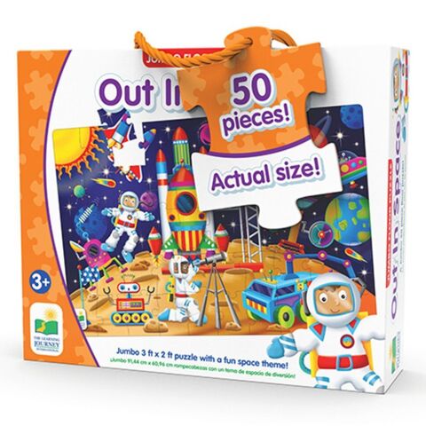 The Learning Journey Puzzle Astronotlar Uzayda 50 Parçalı Yapboz