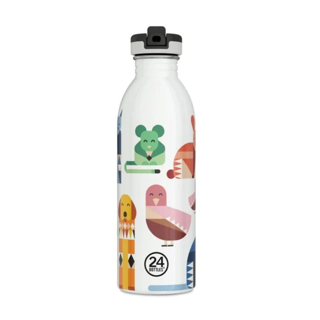 24Bottles - Kids Bottle Best Friends Paslanmaz Çelik Çocuk Su Matarası 500 ml