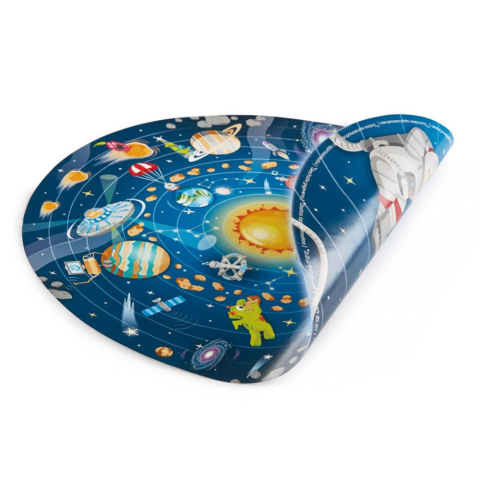 Hape Puzzle Güneş Sistemi Yuvarlak Yapboz / Solar System Puzzle