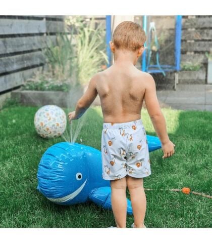 Swim Essentials Fıskiyeli Şişme Balina