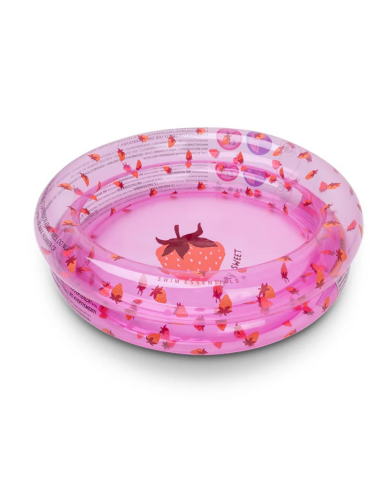 Swim Essentials Pink Strawberry Bebek Havuzu 60 cm