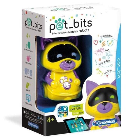 Clementoni Pet Bits Kedi - Robotik Kodlama Oyunu 4+Yaş