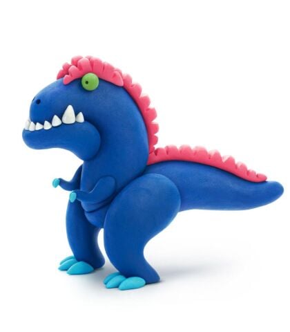 Hey Clay Yaratıcı Kil Seti - Lagosuchus, Allosaurus, Dimetrodon