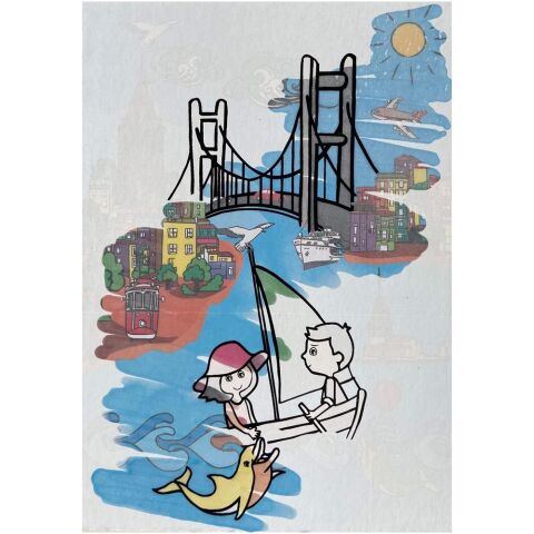Galt Sihirli Boyama Kitabı - Water Magic Şehirler