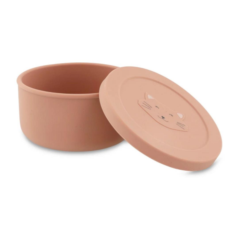 Trixie Silicone Snack Pot With Lid - Silikon Kapaklı Atıştırmalık Kabı - Mrs. Cat