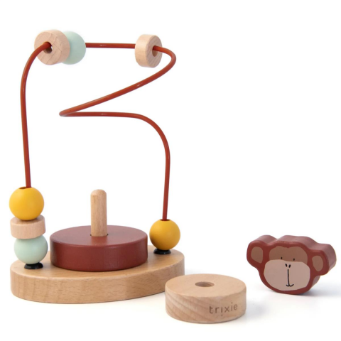 Trixie - Wooden Beads Maze - Ahşap Labirent - Mr. Monkey