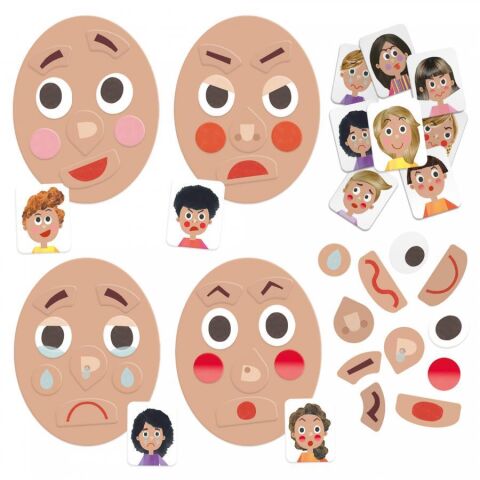 Headu Ecoplay Funny Faces (3-6 Yaş)