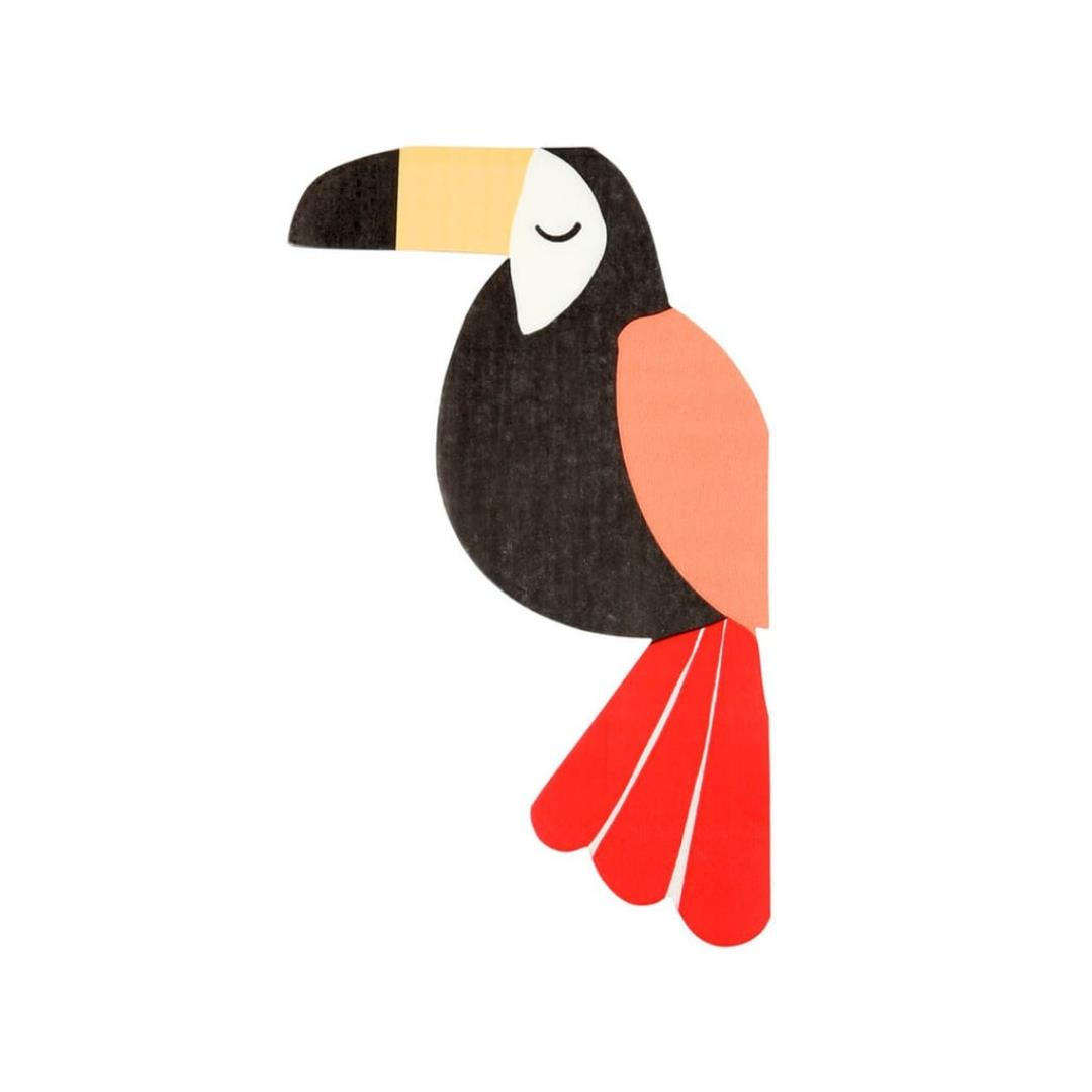 Meri Meri - Toucan Napkins - Tukan Peçete - L