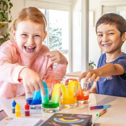 Tiger Tribe Rainbow Lab - Playing with Colour