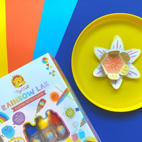 Tiger Tribe Rainbow Lab - Playing with Colour