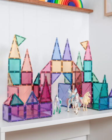 Connetix Pastel Starter Pack Manyetik Bloklar - 64 Parça