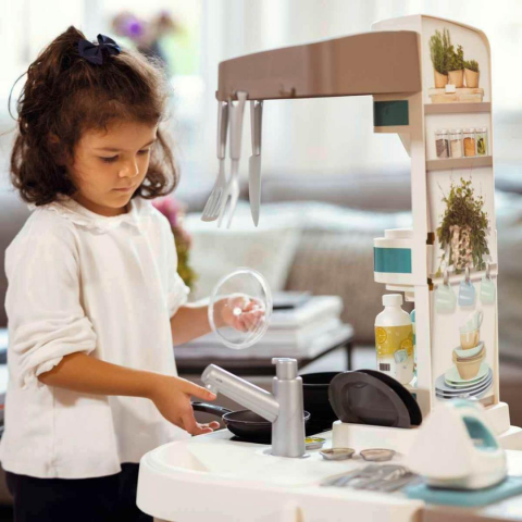 Smoby Tefal Stüdyo Çamaşır Makineli Mutfak Seti
