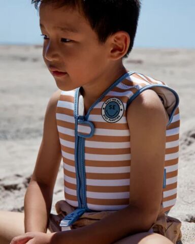 Swim Essentials Brown Stripes Köpük Dolgulu Yüzme Yeleği 3-6 Yaş